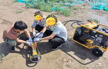 犀牛液壓取土鉆機(jī)培訓(xùn)、交付記錄